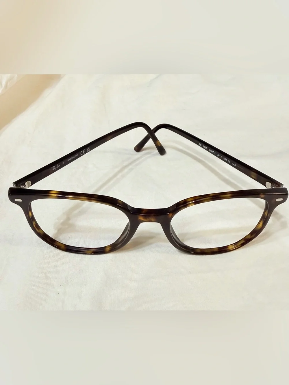 Ray-Ban RX5397 Elliot Eyeglasses Frames - Dark Havana Tortoise Medium 50mm